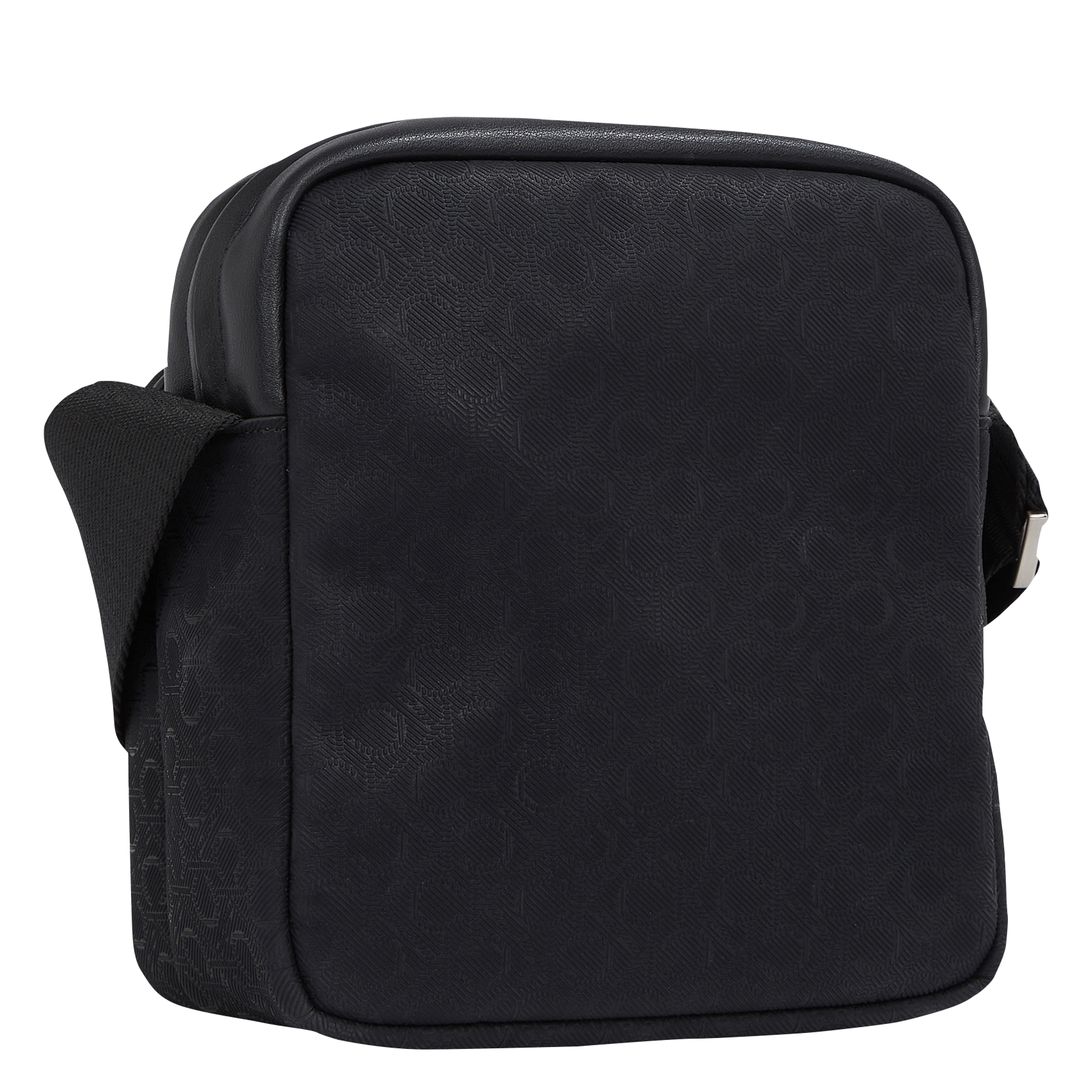 Sac bandoulière à logo| Noir