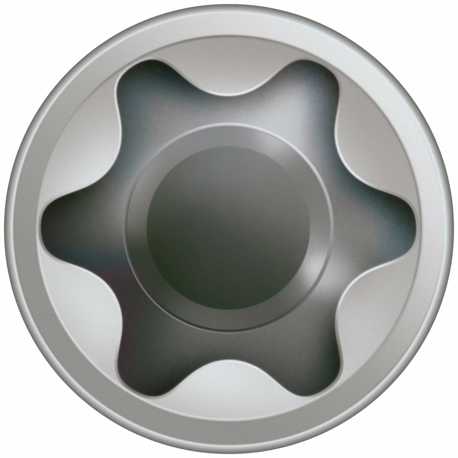 SPAX 538000801205 Vlonderschroef, Cilinderkop, 8 x 120, Fixeerschroefdraad, T-STAR plus TX25 - blank - 50 stuks