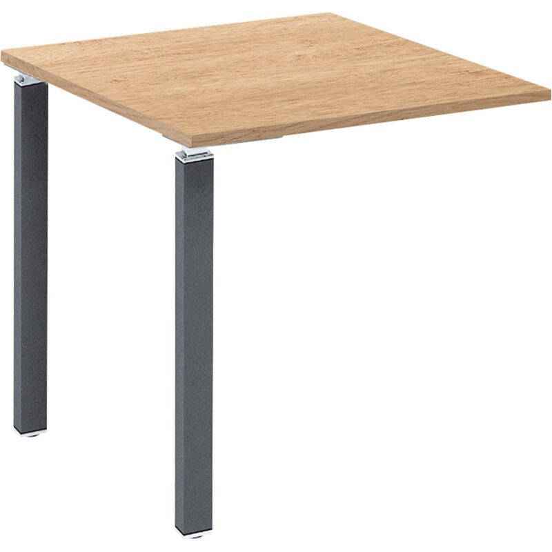 Retour suspendu L 80 x P 60 cm pour bureau droit Eden