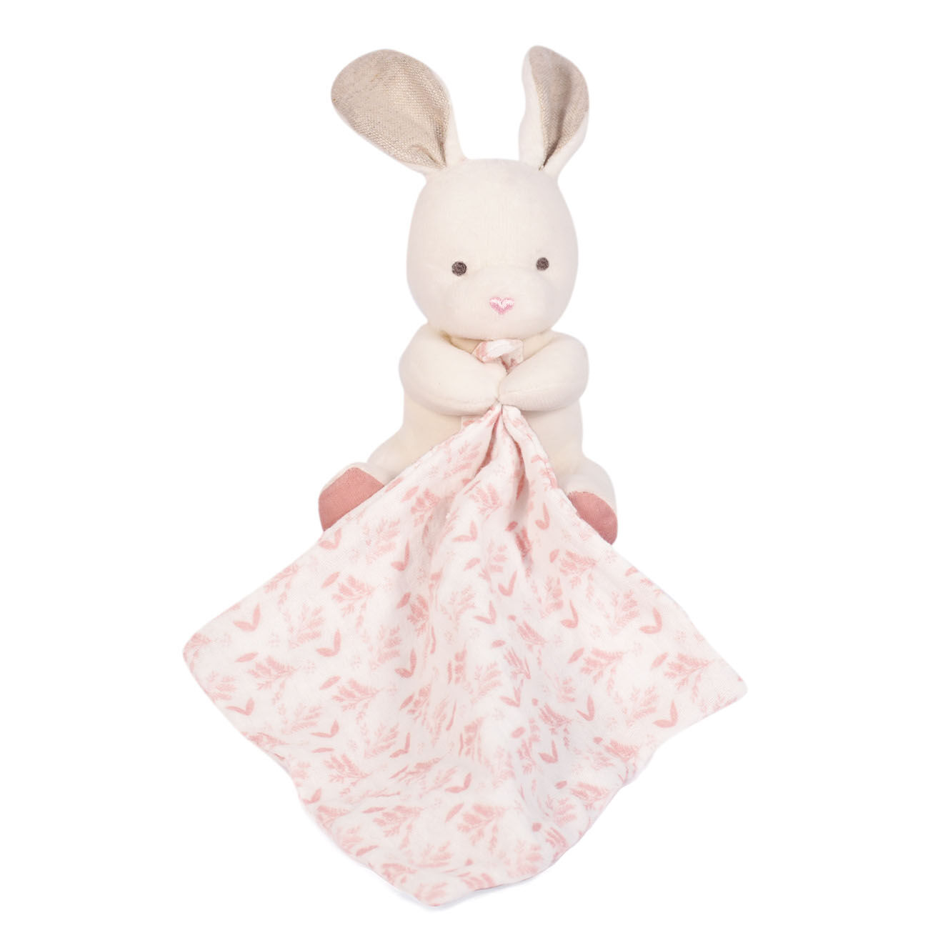 Doudou et Compagnie Lapin avec doudou rose