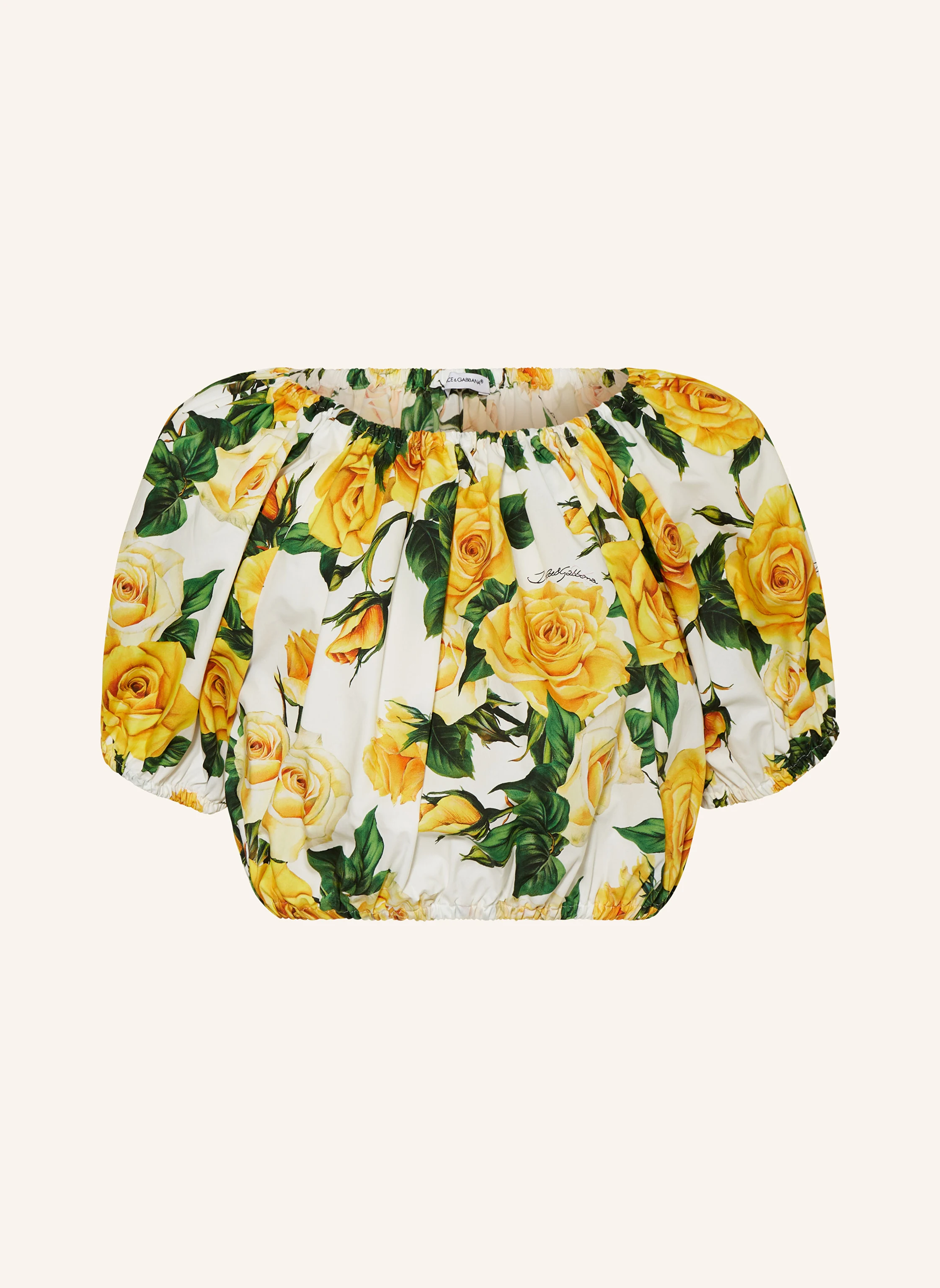 DOLCE & GABBANA Cropped-Blusenshirt