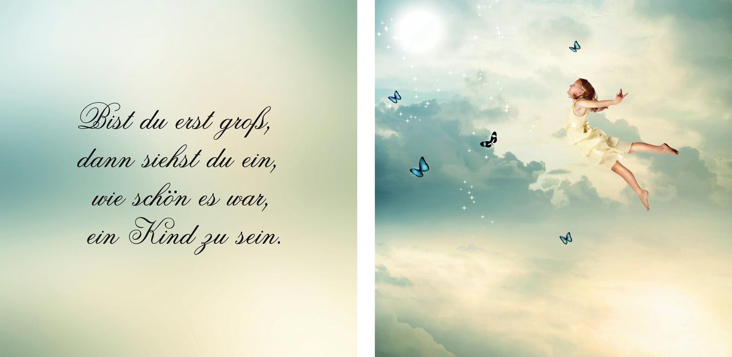 queence Leinwandbild »Gedicht Kinder«