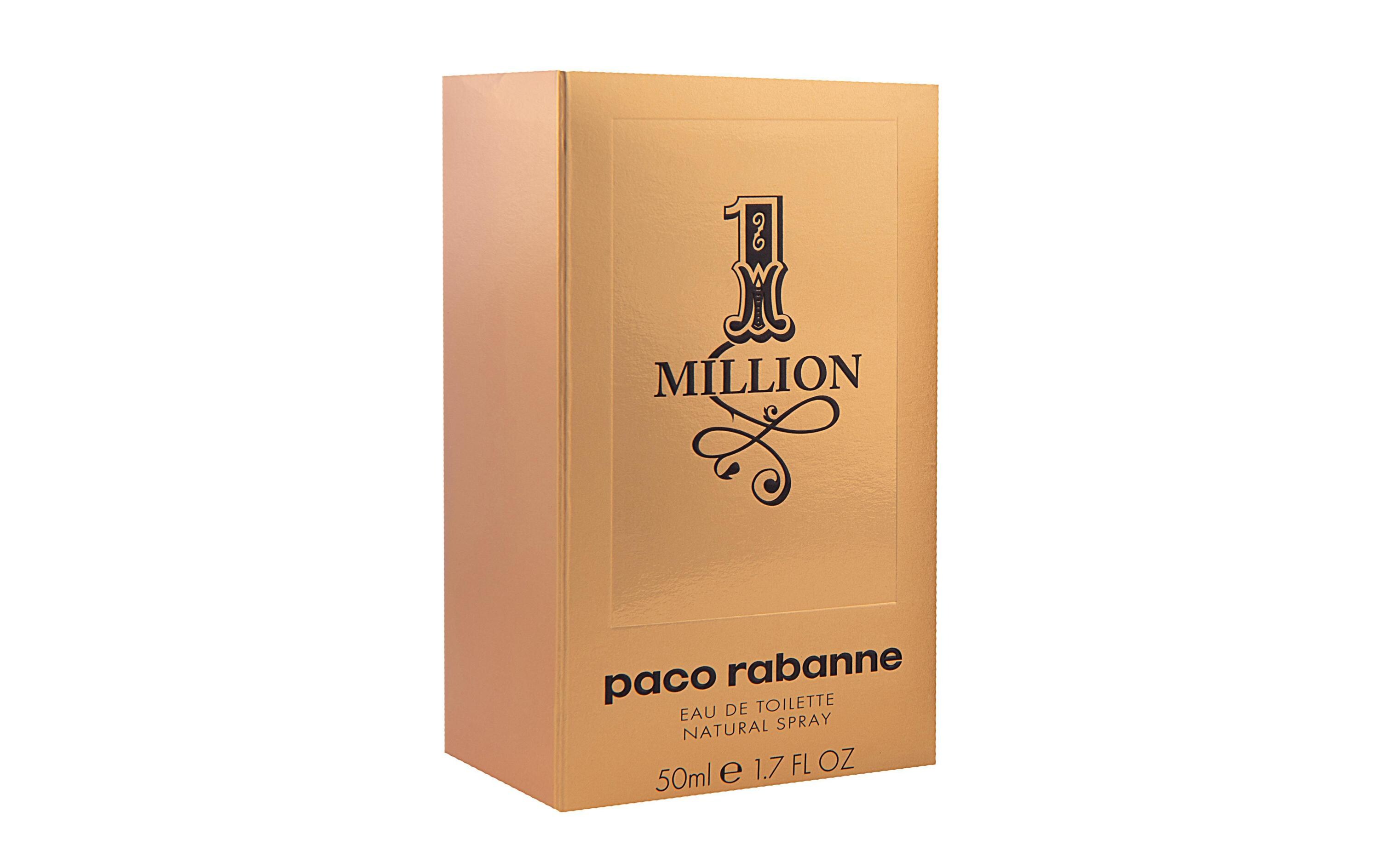 Eau de Toilette 1 Million 50 mlWürziger, maskuliner Duft