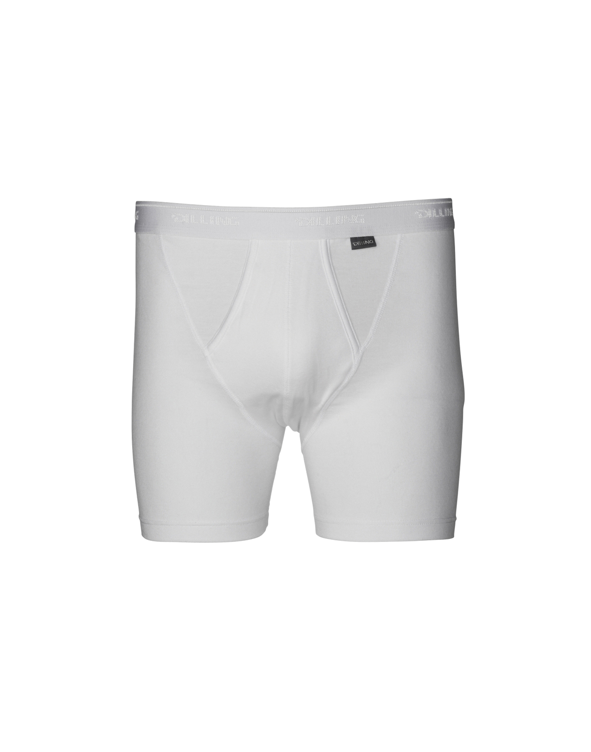 Boxershort lang met gulp van katoen voor heren