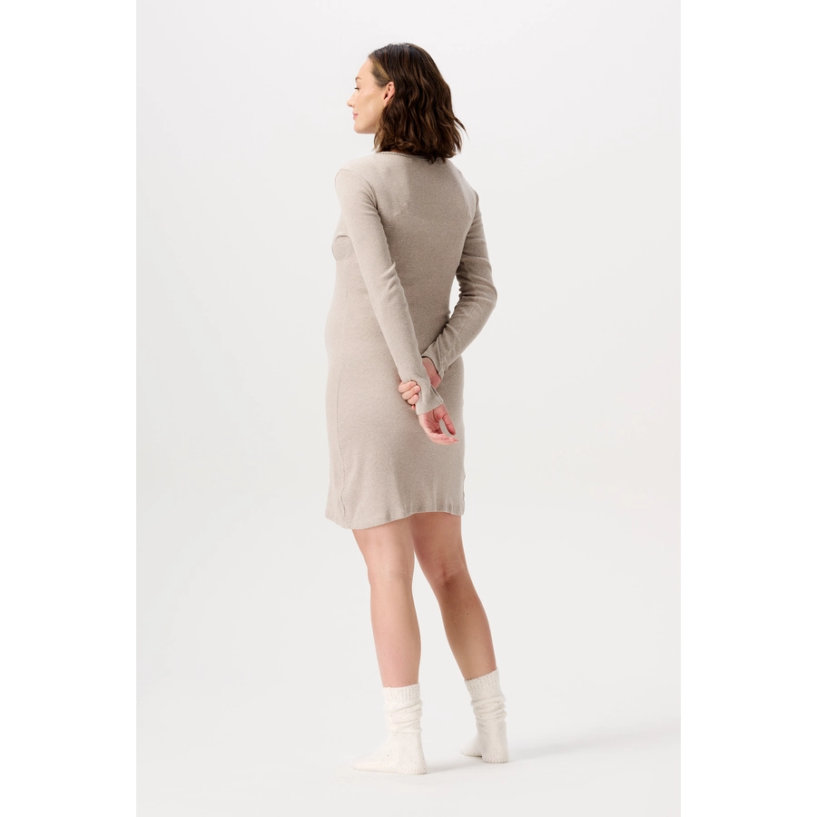 Noppies Still-Nachtkleid Alisa Taupe Melange