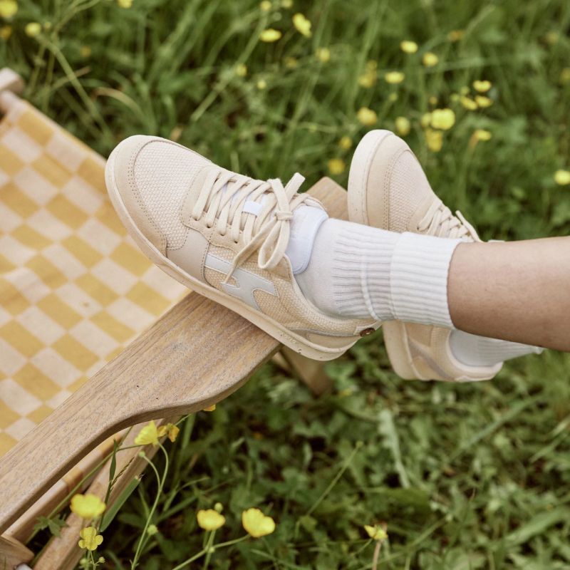 Hazel Syn Woven Suede - Chaussures