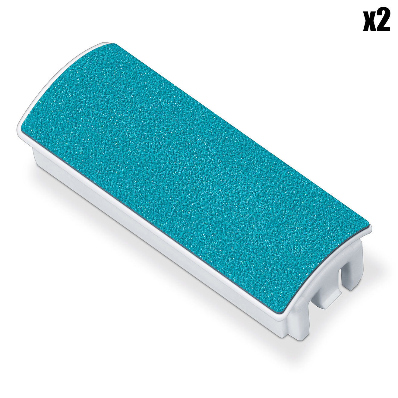 Beurer Kit de 2 embouts exfoliant pour appareil HL 36 blanc/bleu