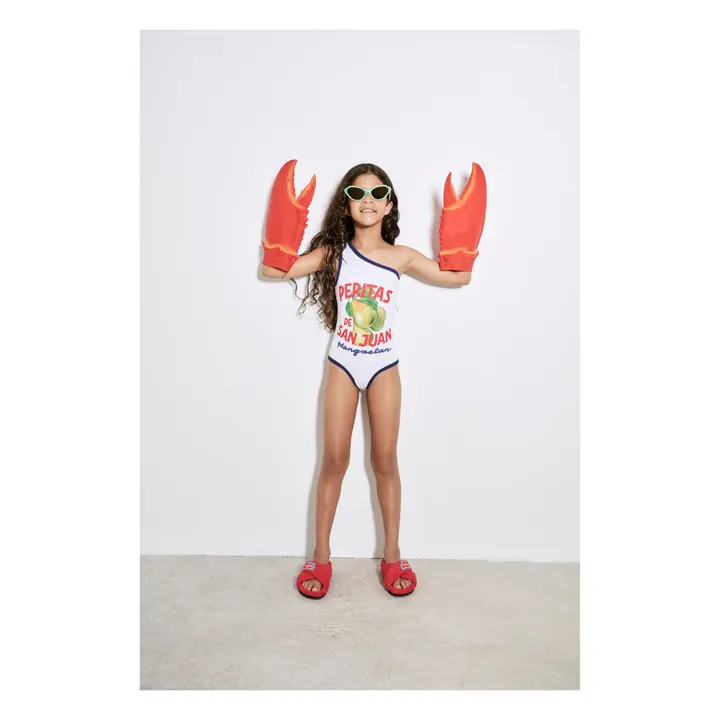Maison Mangostan Maillot de Bain Peritas | Blanc