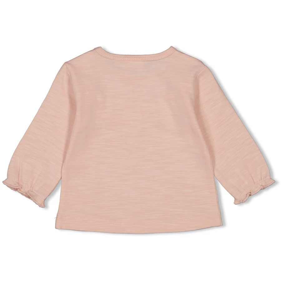 Feetje Langarmshirt Pretty Paisley Roze