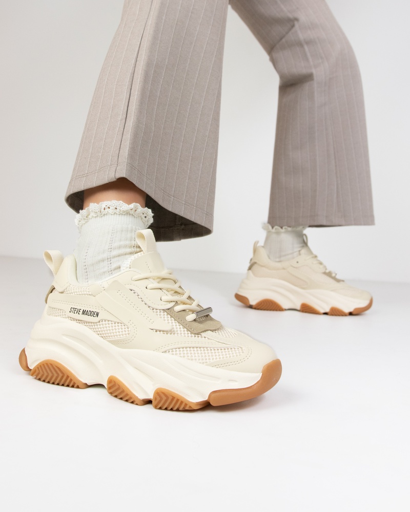 Steve Madden Possession-E Dad Sneakers  - wit