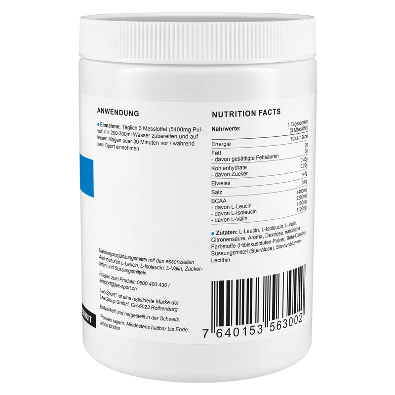 BCAA Aminosäure-Pulver