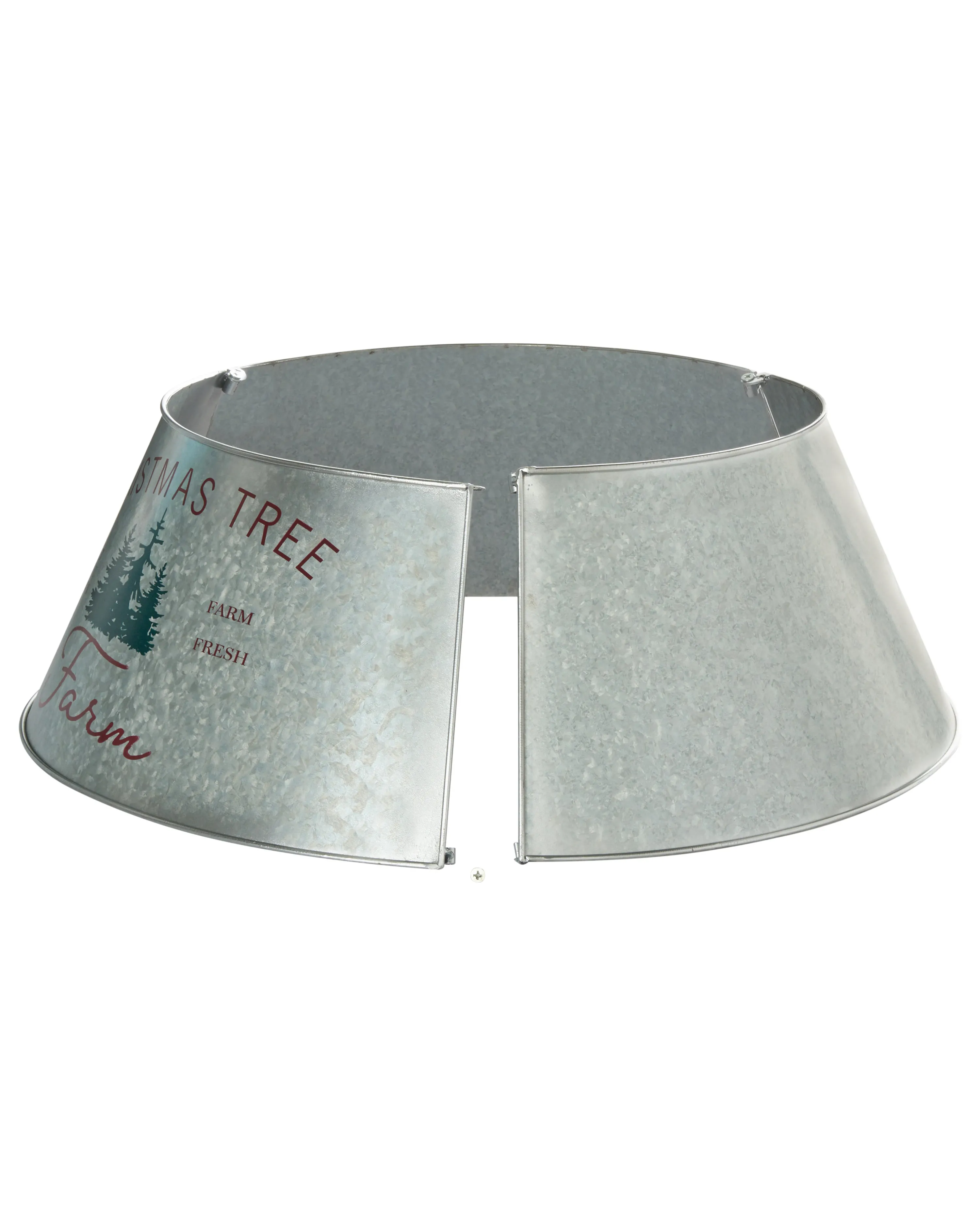 Kerstboomrok ROVANIEMI IJzer Zilver 65 cm