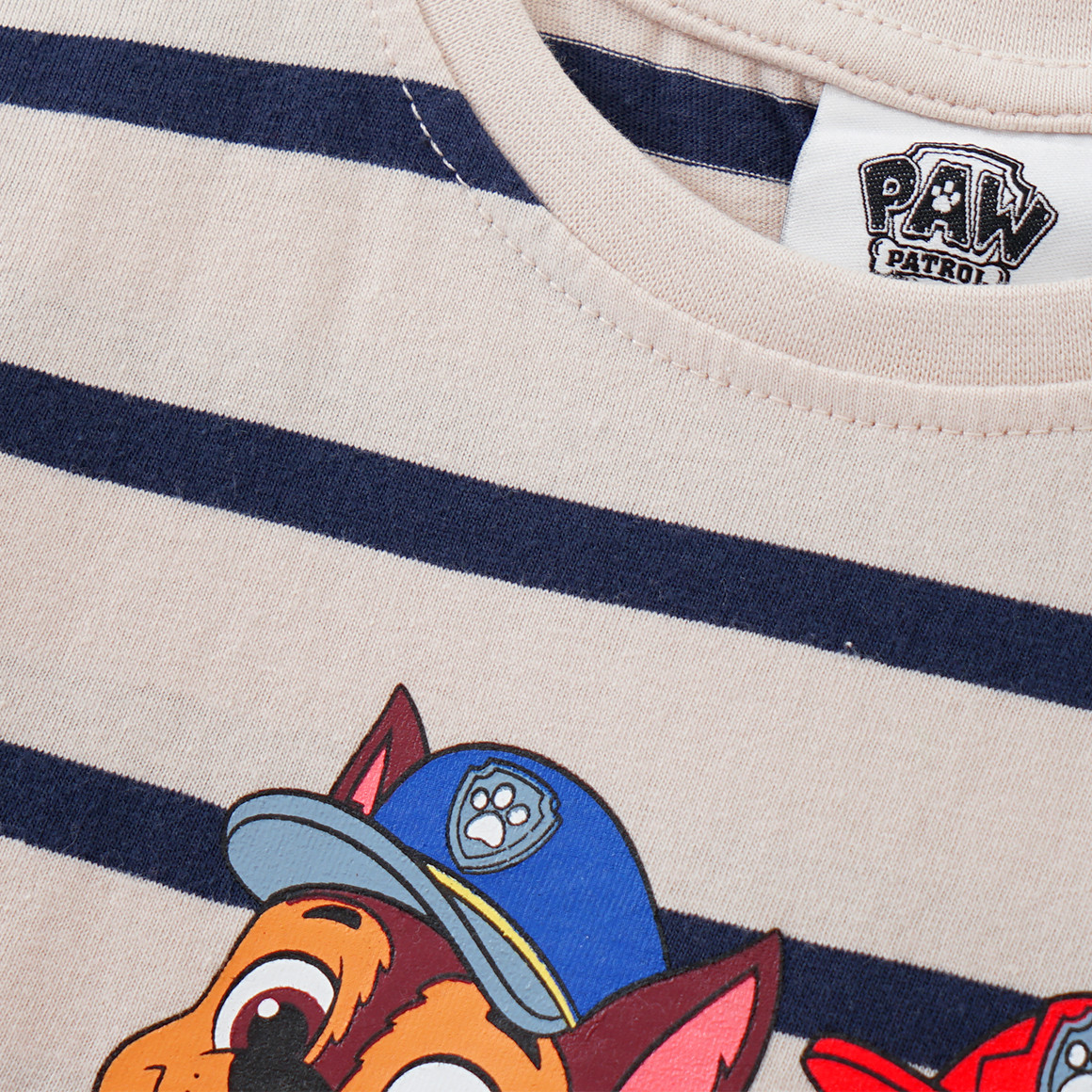 Topolino PAW Patrol Langarmshirt mit großem Print beige