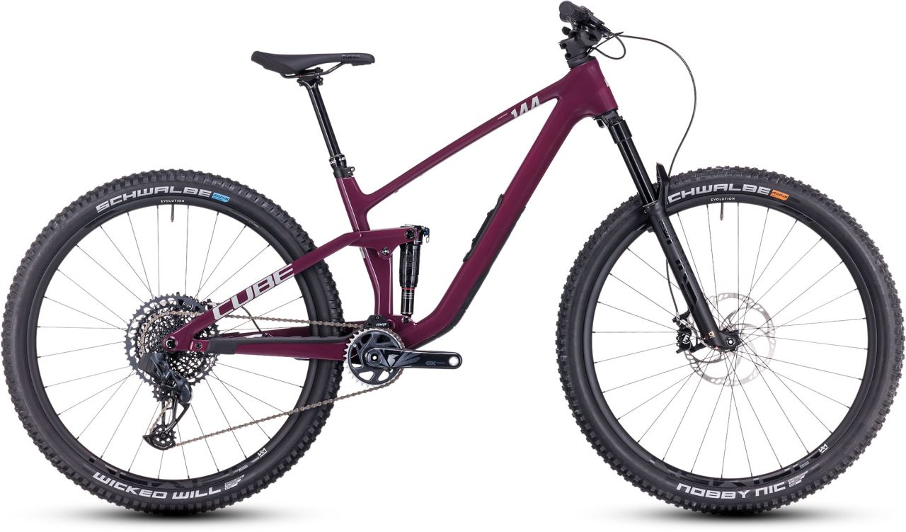 Cube Stereo ONE44 C:68X SLX wine´n´grey kaufen | Bike-Discount