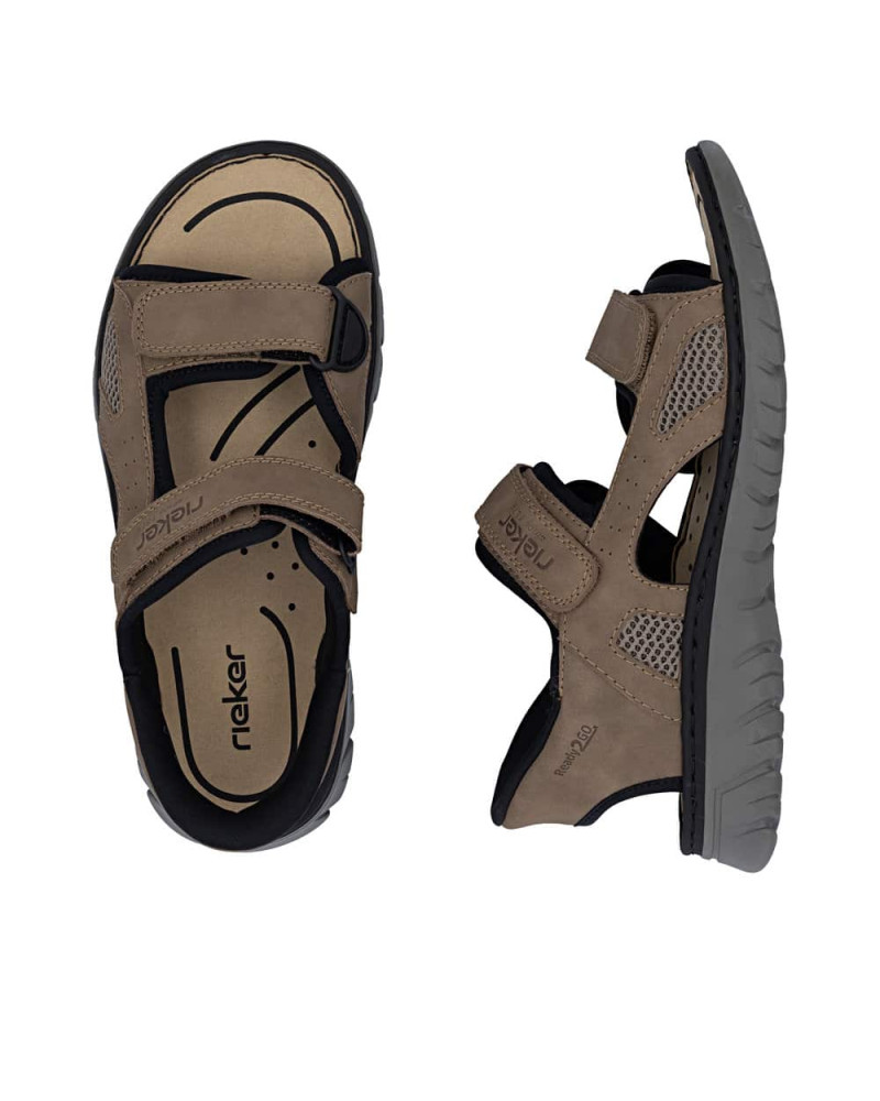 Rieker herre Ready2Go sandal - brun