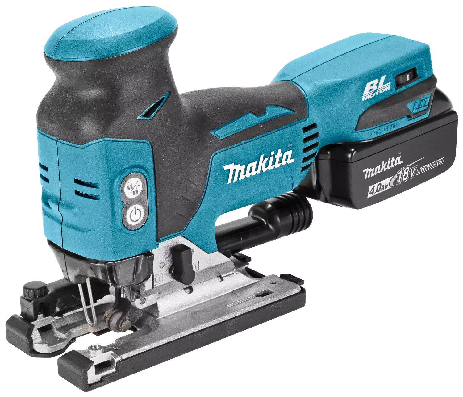 Makita DJV181RMJ 18V Li-Ion Accu decoupeerzaag set (2x 4.0Ah accu) in Mbox - T-greep - variabel - koolborstelloos