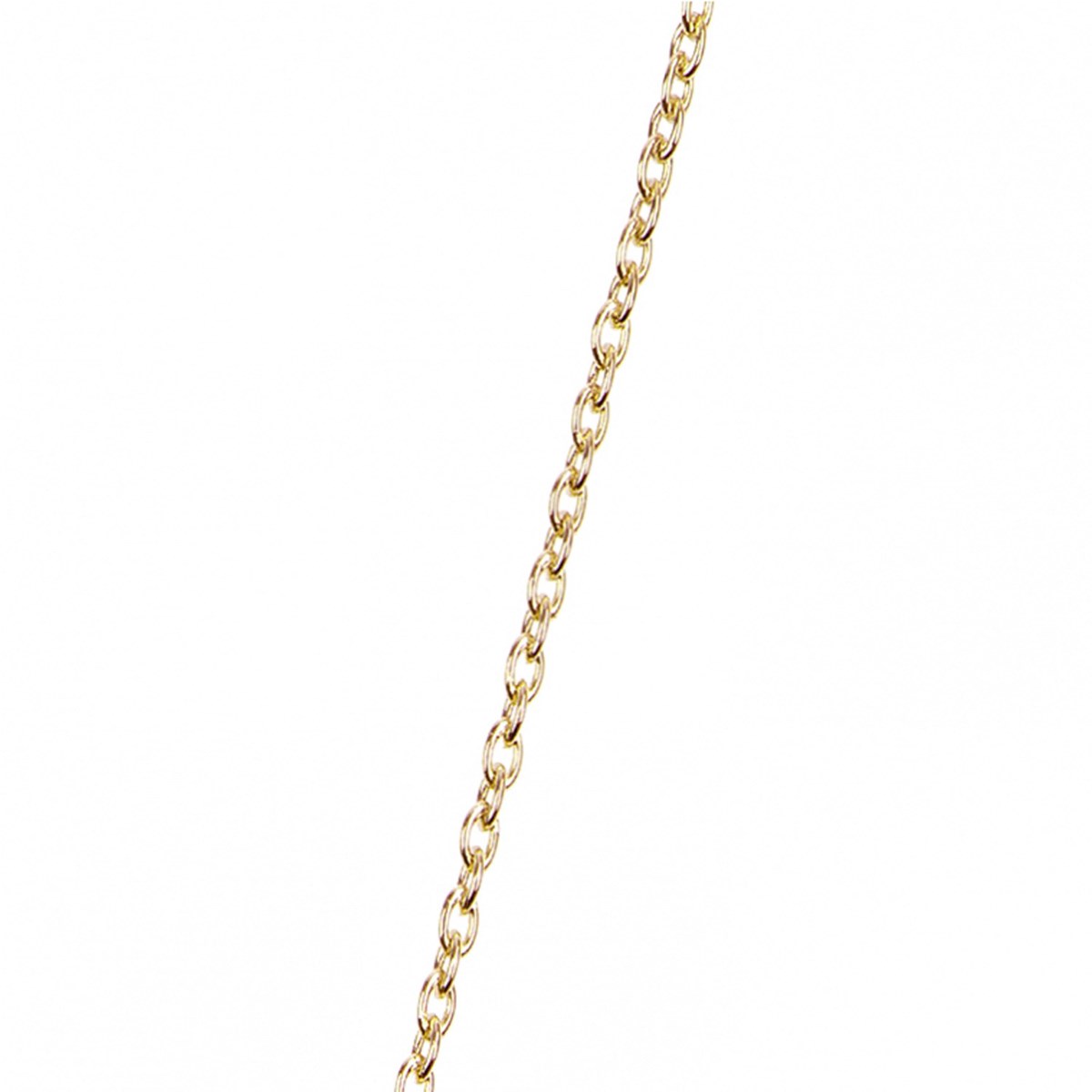 Chaine Les Georgettes maille forçat dorée 45cm