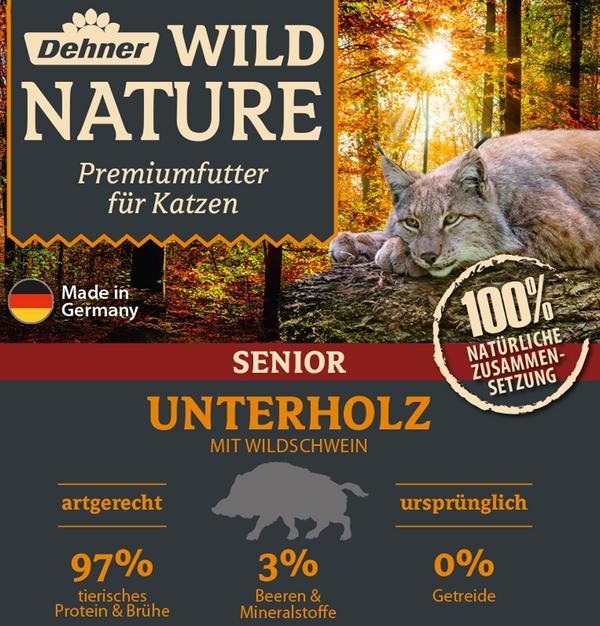 Dehner Wild Nature Nassfutter für Katzen