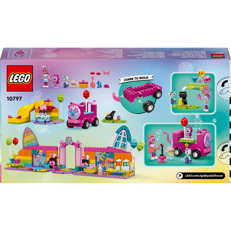 LEGO Gabby's Dollhouse Gabby's feestkamer 10797