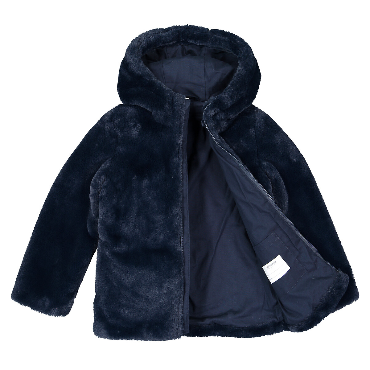 COLEÇÕES LA REDOUTE<br>Casaco de plumas com capuz
