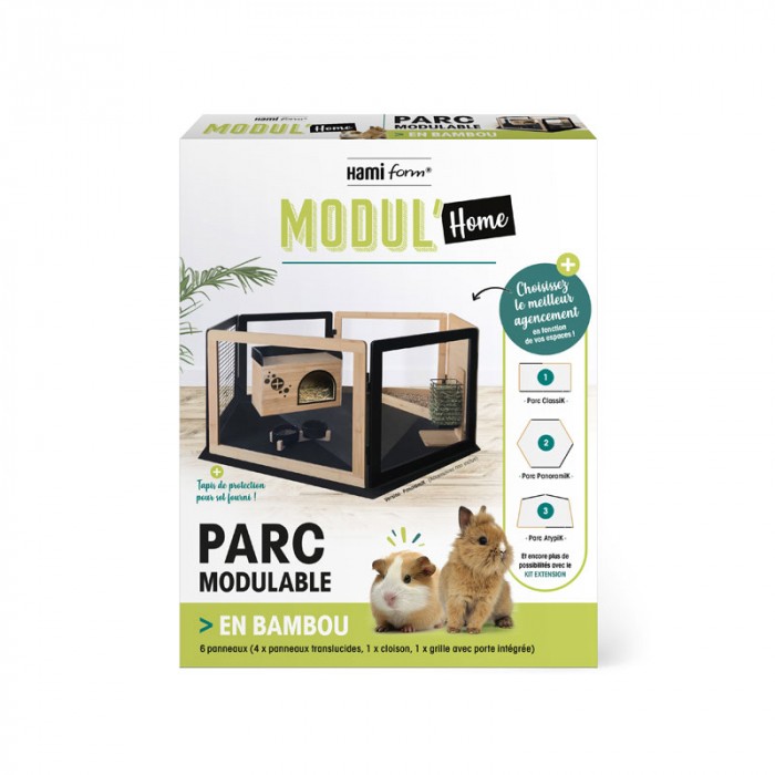 Modul'Home - Parc avec tapis de protection
