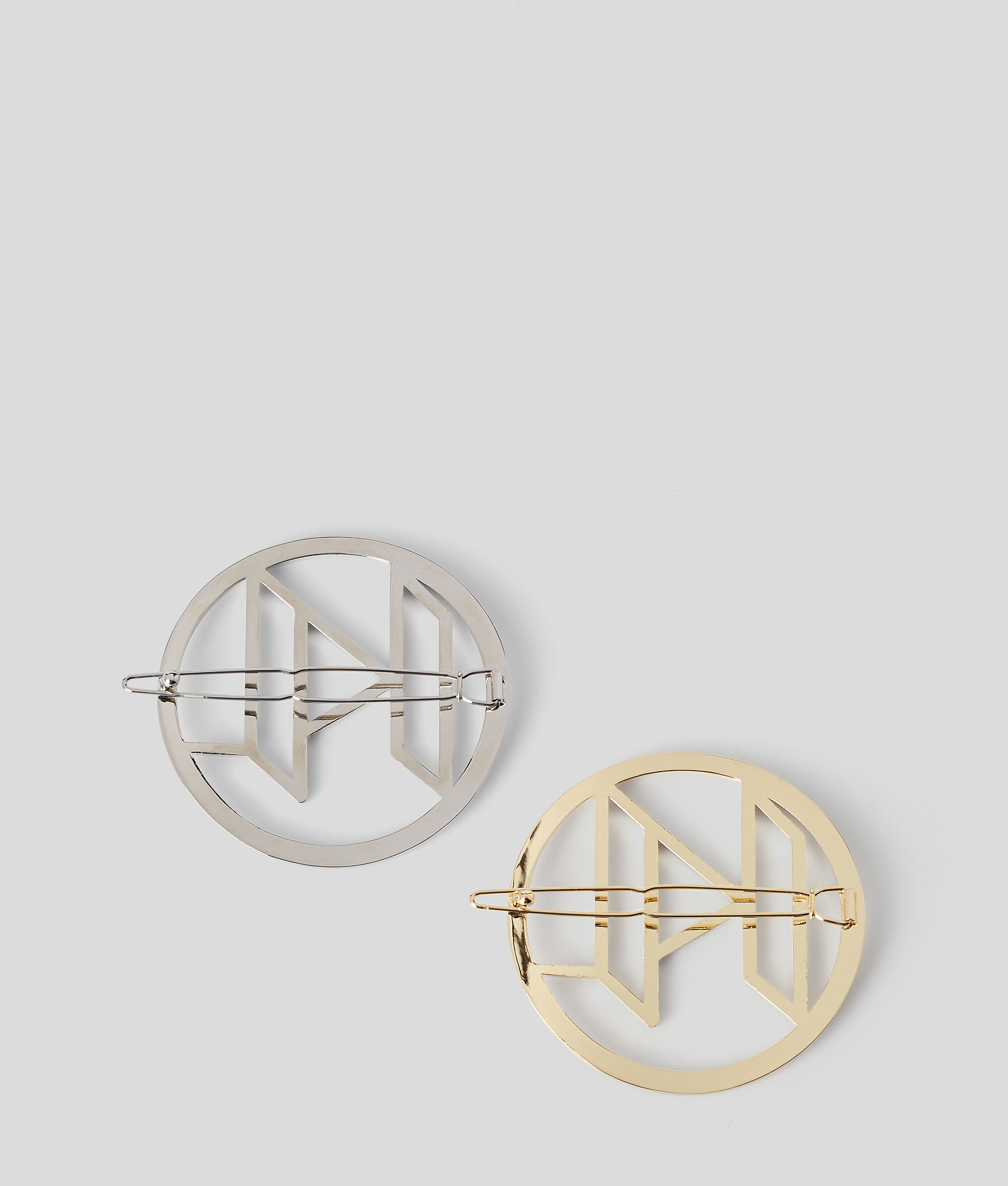 PINCES À CHEVEUX KL MONOGRAM – LOT DE 2