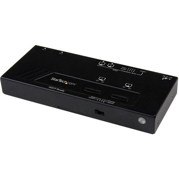 StarTech.com Switch Matrice HDMI 2x2 avec Commutation Automatique et Prioritaire - 1080p