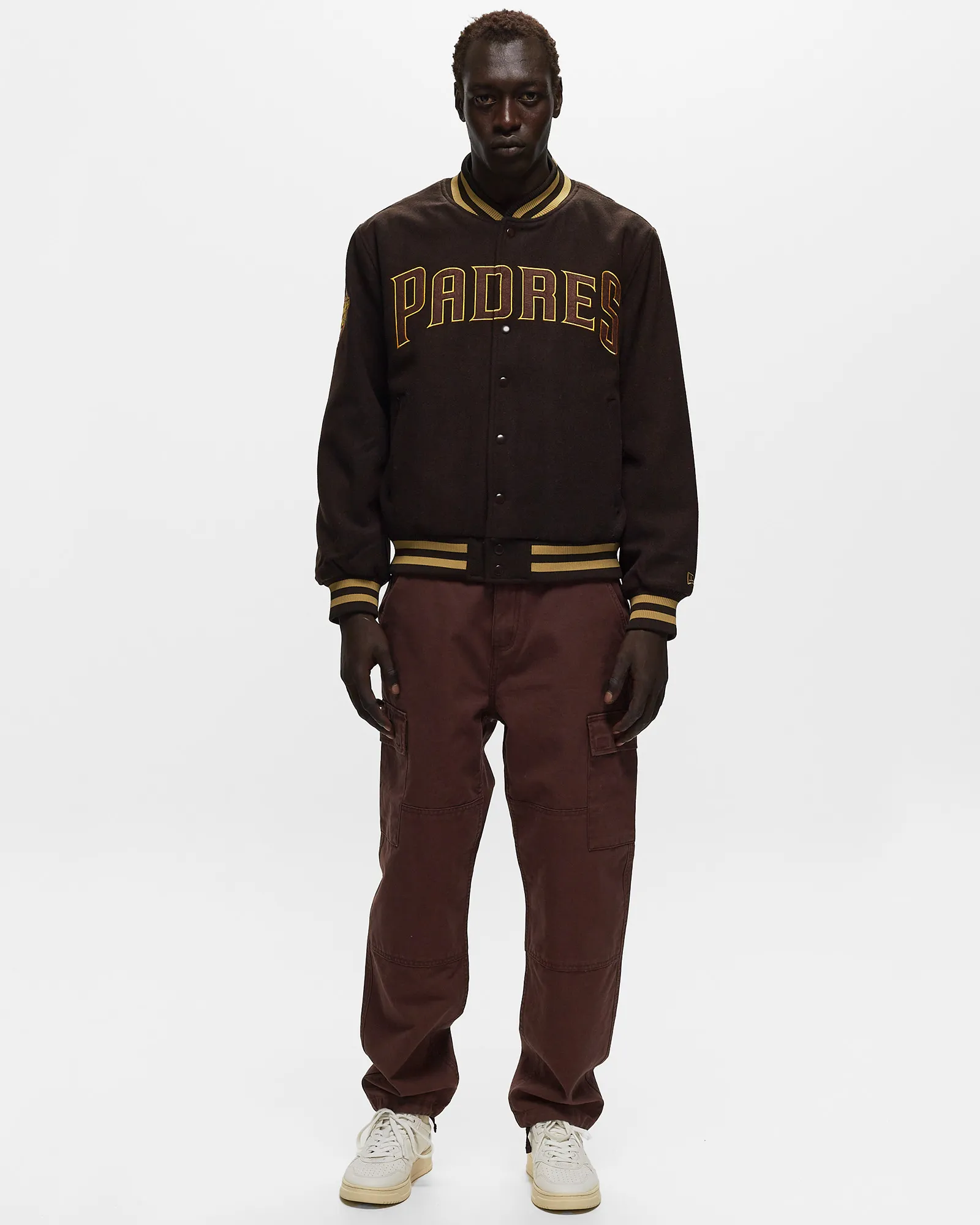 New Era MLB PATCH VARSITY JACKET SAN DIEGO PADRES