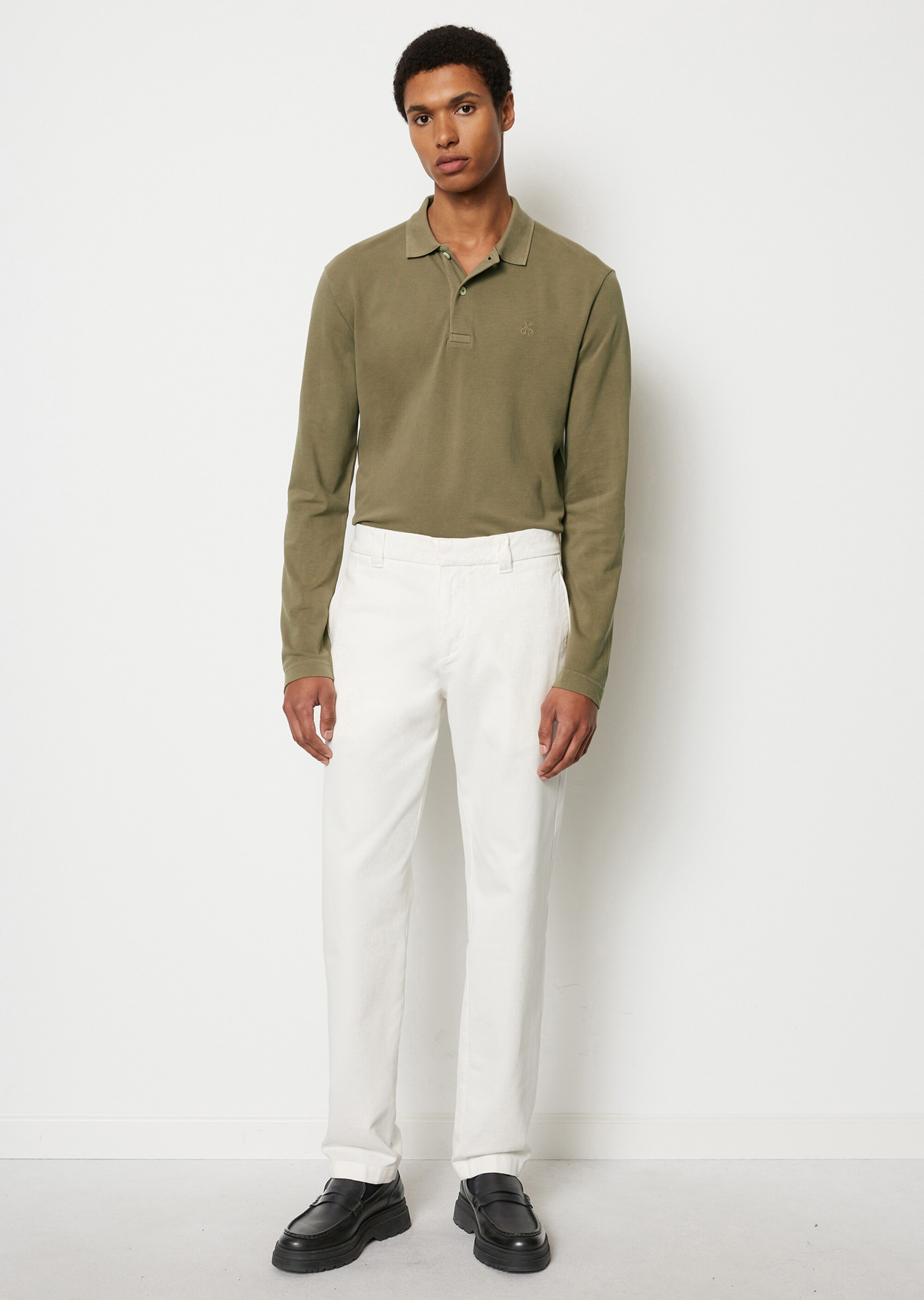 Poloshirt Piqué regular aus Bio-Baumwolle mit Elasthan