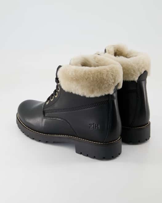 Zahira A5494-47 Schnürstiefel in Schwarz