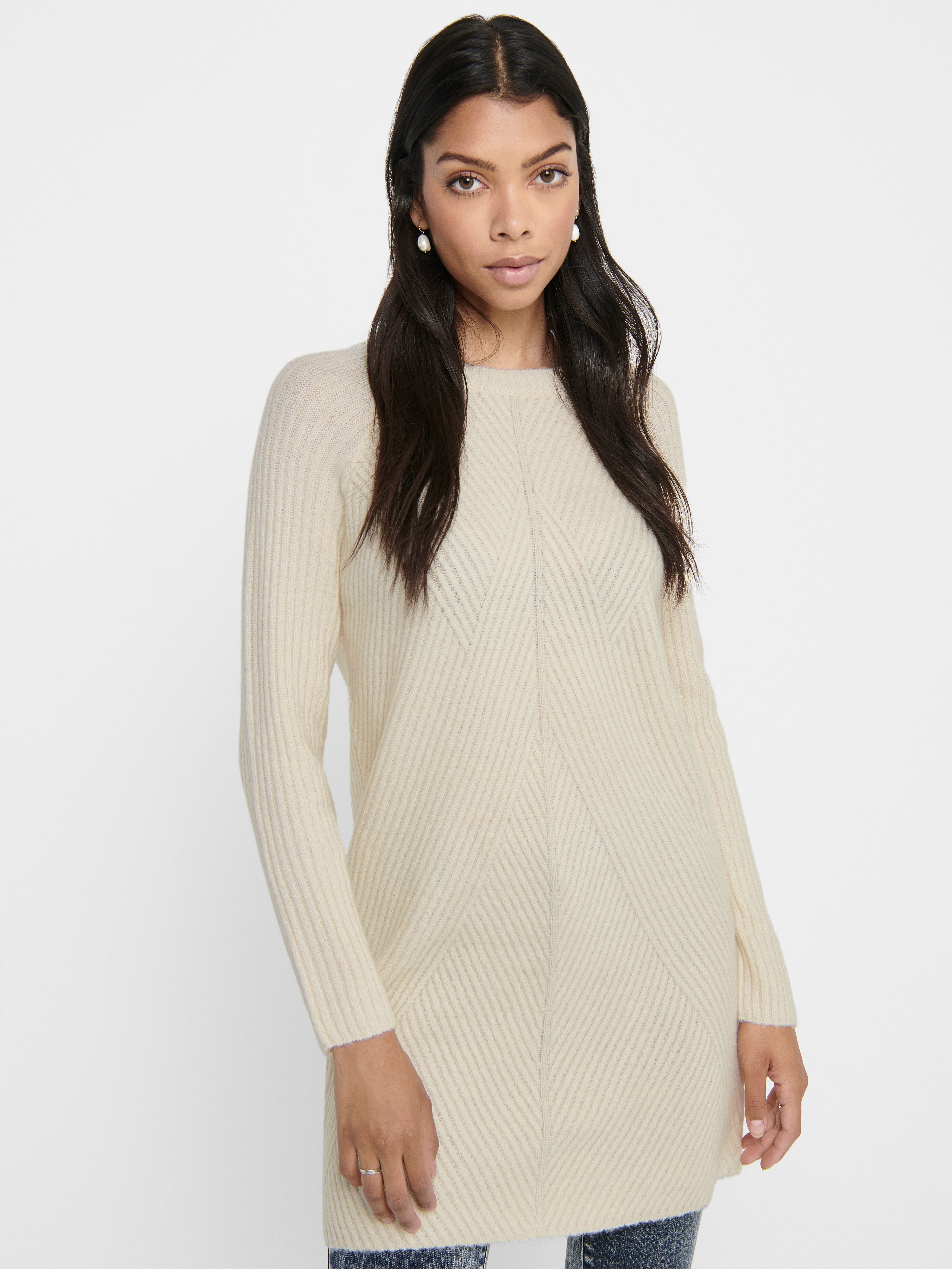 ONLCAROL Langes Kleid Whitecap Gray