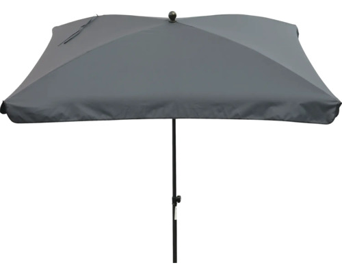 Soluna Cannes middenstokparasol, 210 cm, donkergrijs