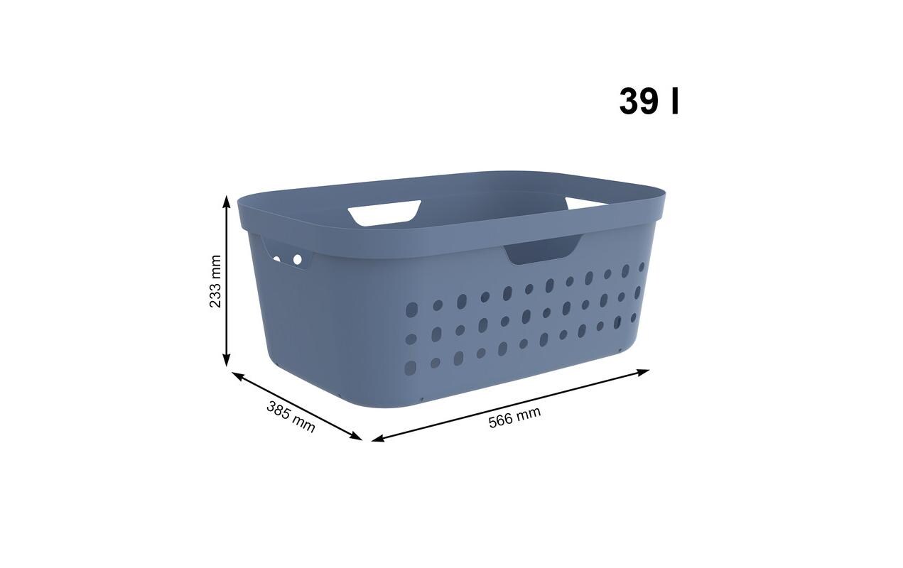 Wäschekorb Jona 39 l, BlauWäschebox