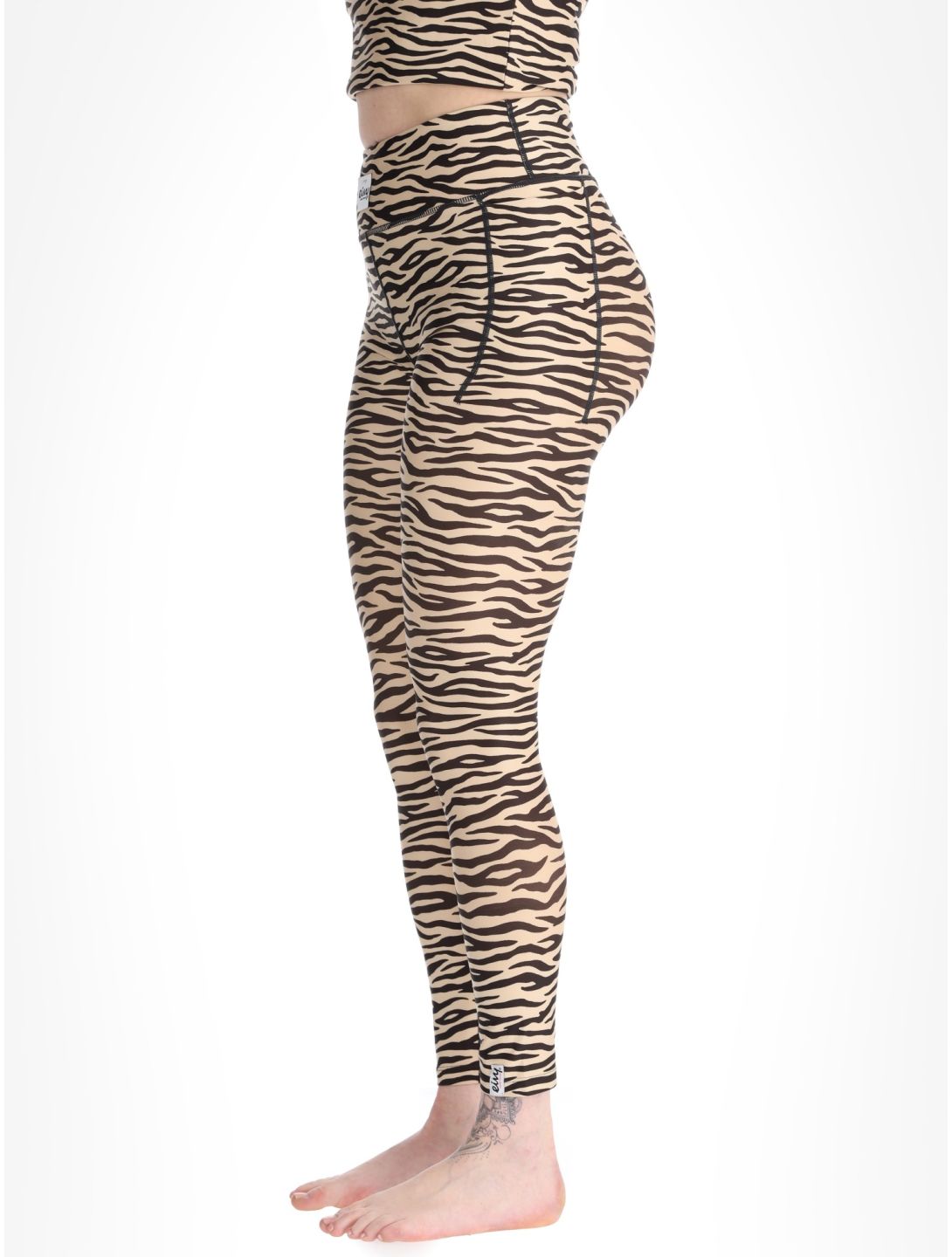 Pocket thermobroek dames