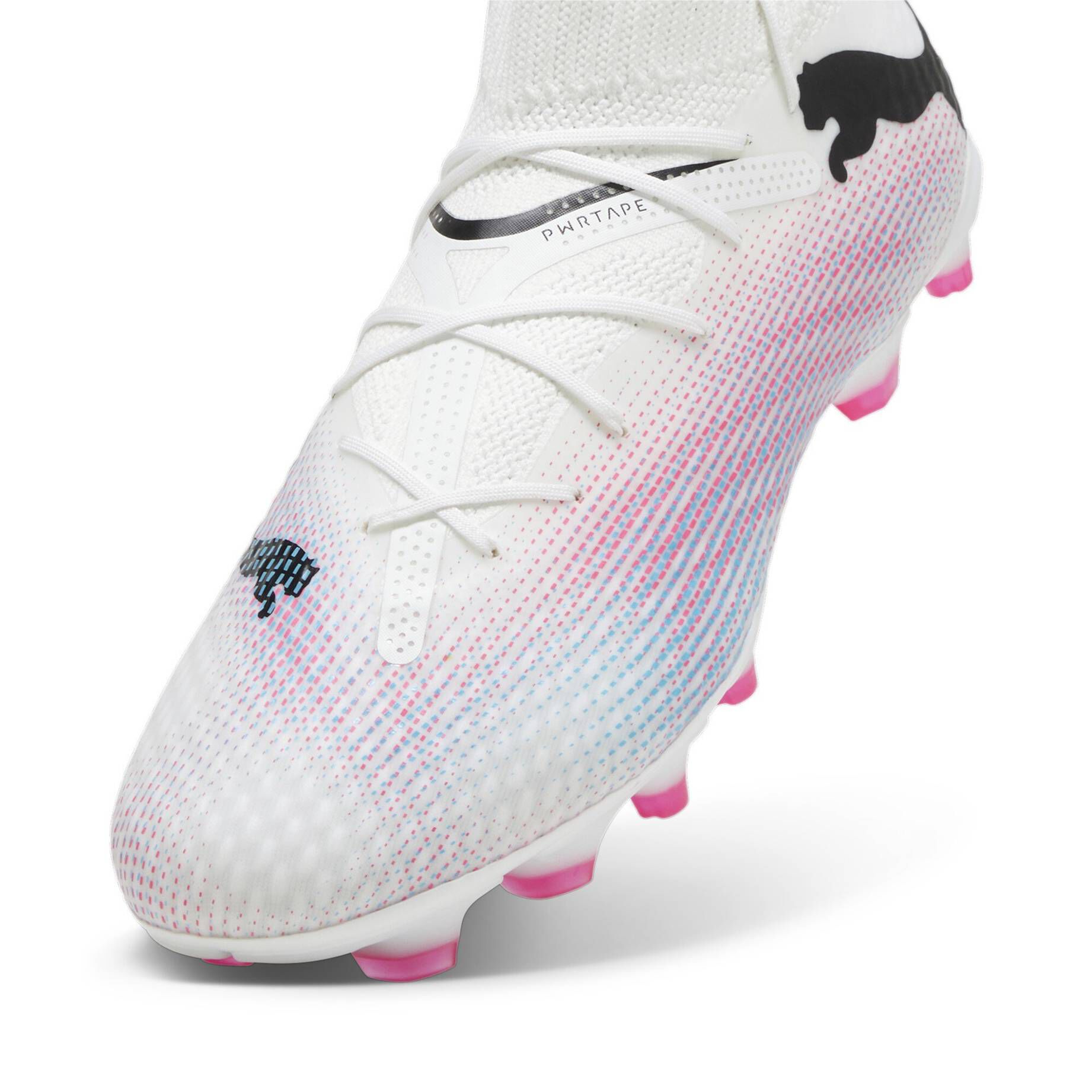 Puma| Herren Fußballschuhe Rasen und Kunstrasen FUTURE 7 PRO FG/AG white-black