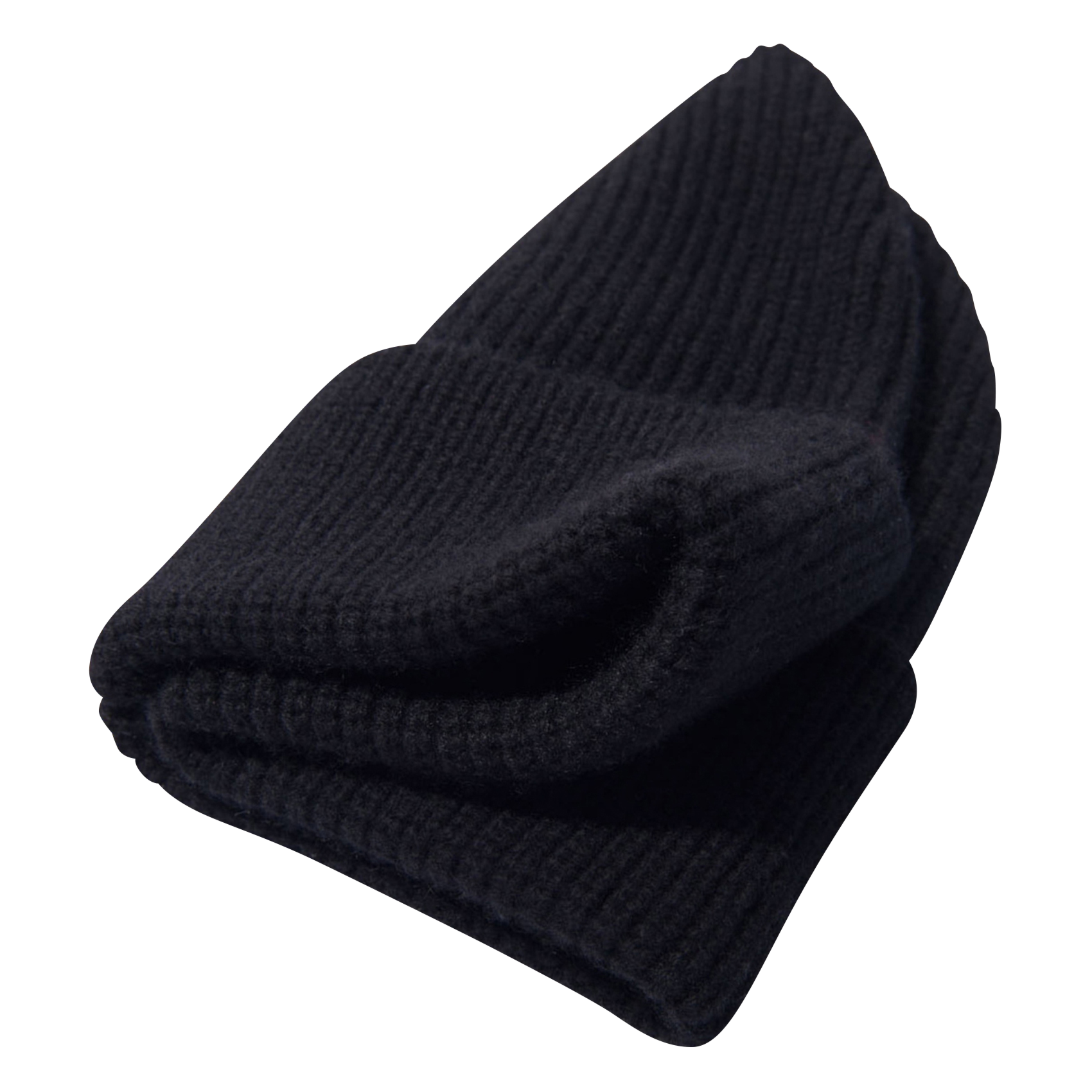 Bonnet en laine mélangée | Noir