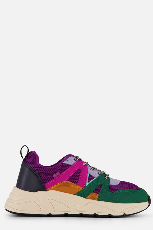 POSH by Poelman Sneakers paars Synthetisch