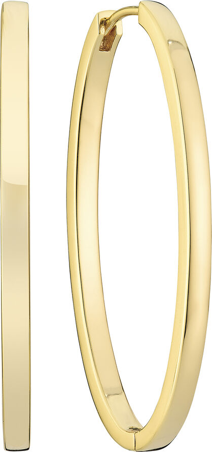 Sif Jakobs Jewellery ELLISSE PIANURA MEDIO EARRINGS 18 kt. forgyldt