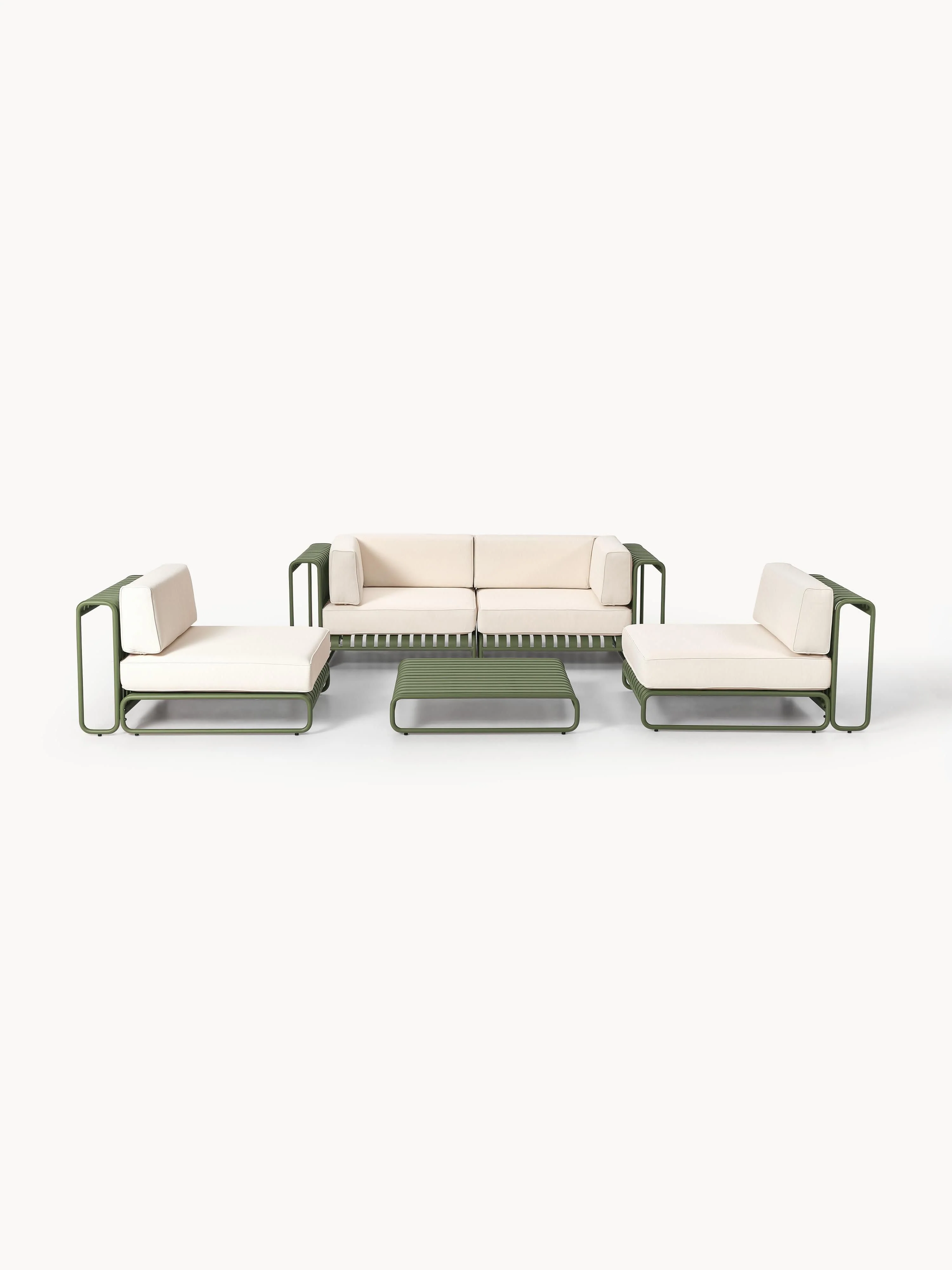Tuin loungeset Caio, 4-delig