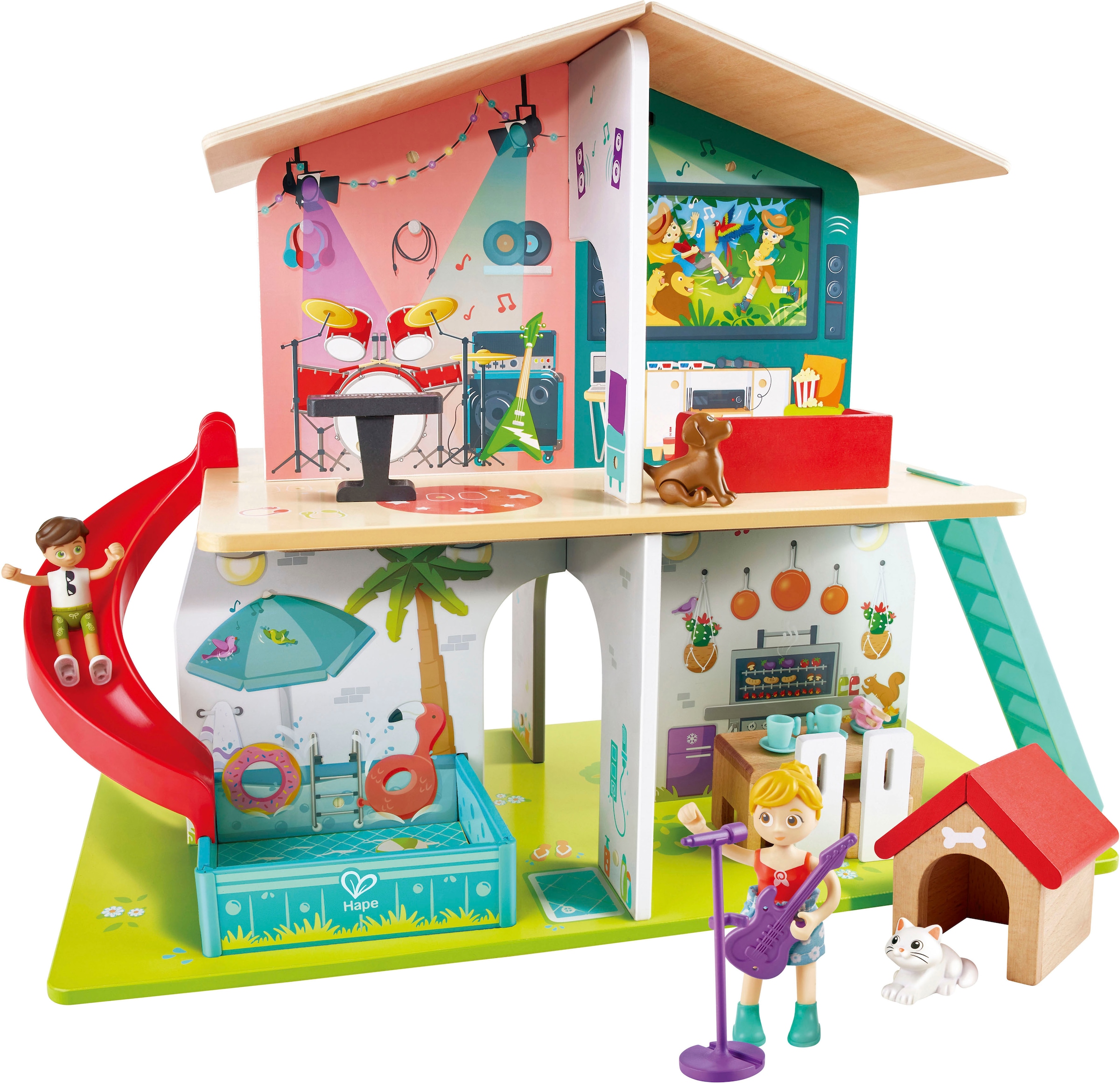 Hape Puppenhaus »Interaktives Puppenhaus«