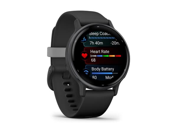 Garmin vívoactive 5 - Svart - smartklokke med bånd - silikon - håndleddstørrelse: 125-190 mm - display 1.2