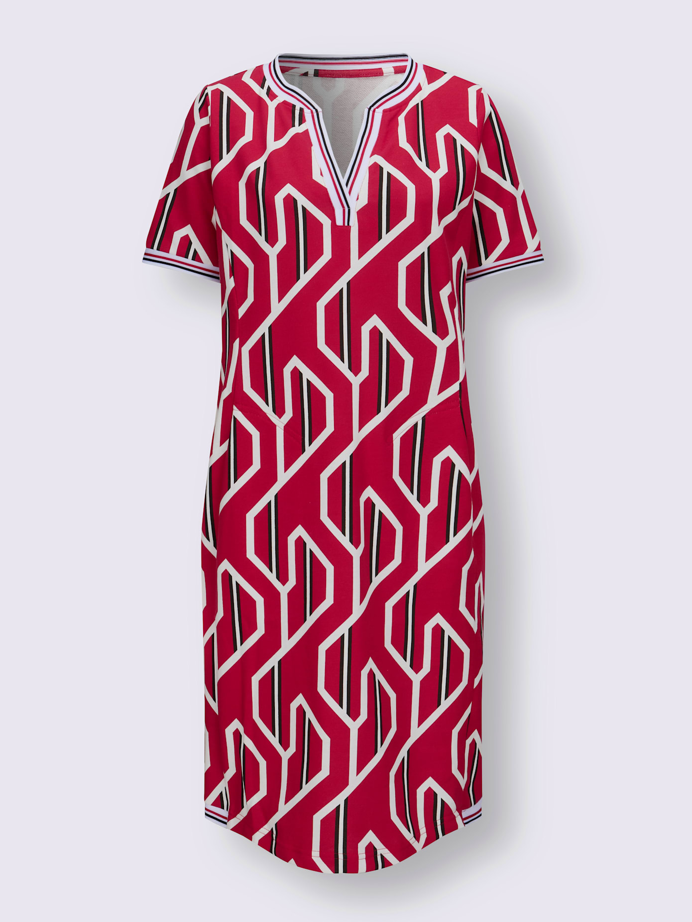 Robe en jersey coupe affinante