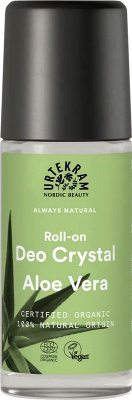 Urtekram - Aloe Vera - Deodorant - Natuurlijke Roll-On - Biologisch
