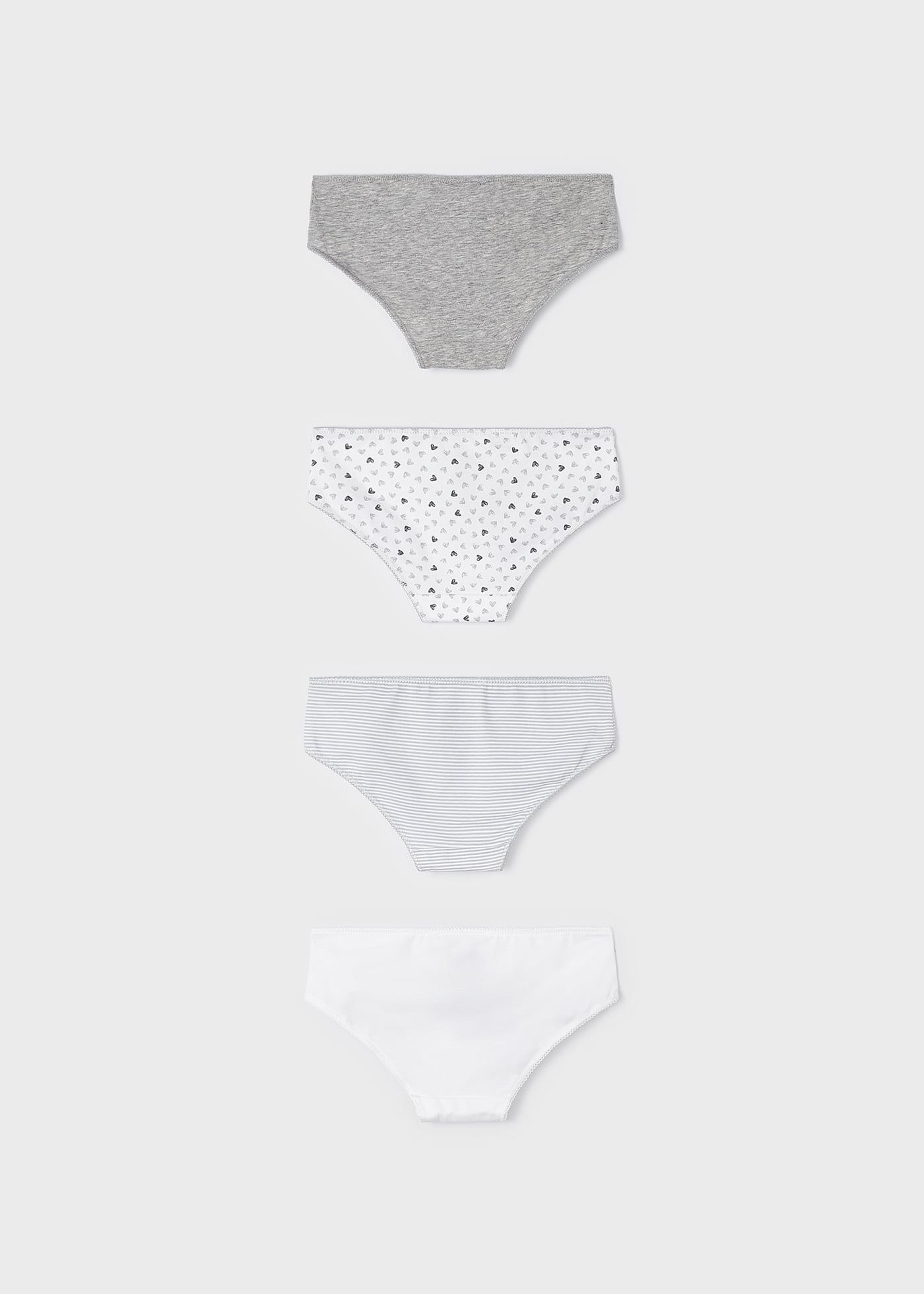 Conjunto de 4 calcinhas para meninas