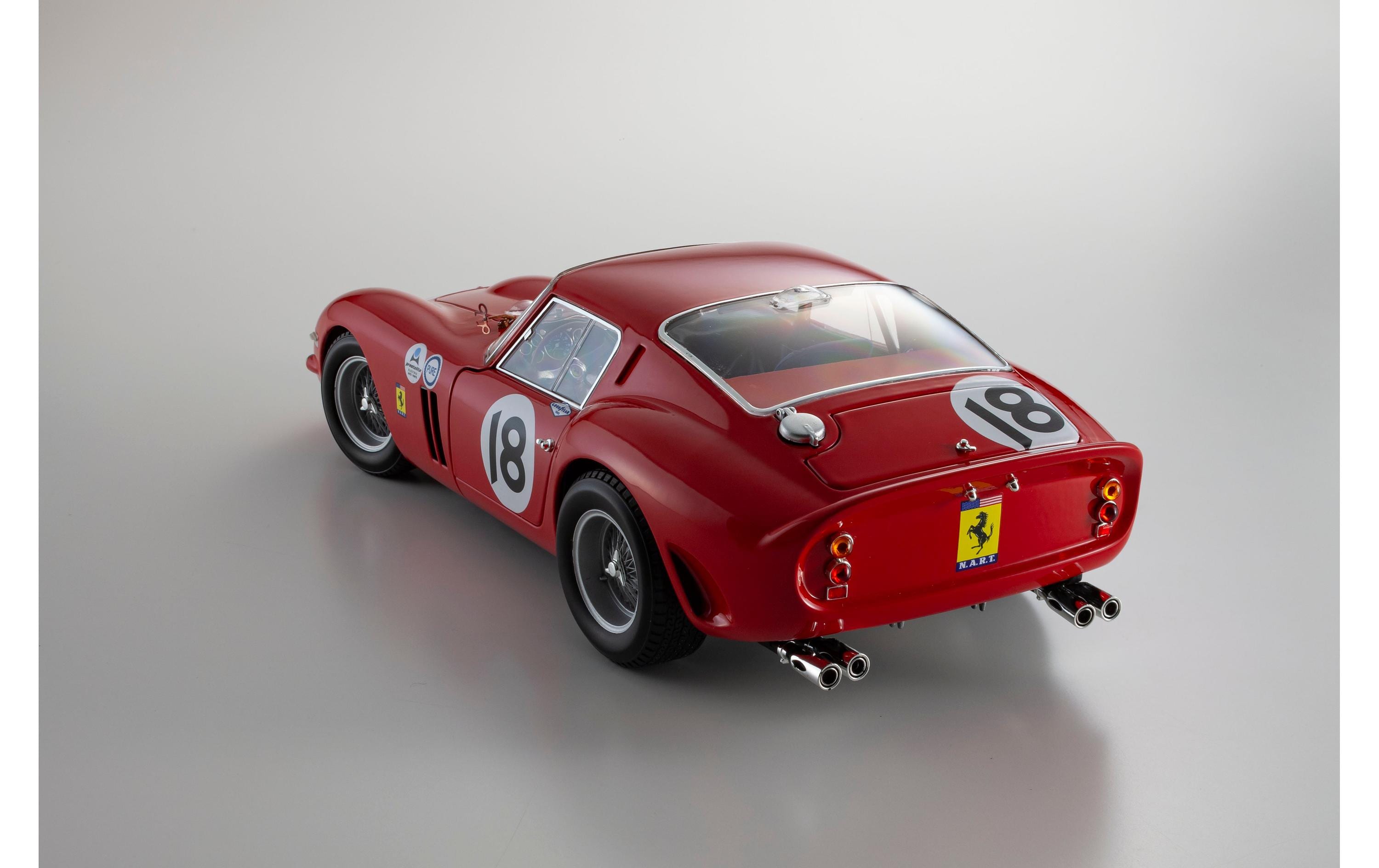 Ferrari 250 GTO 1st Daytona 3H 1:18<br>Detailgetreues Modellauto für Sammler im Massstab 1:18