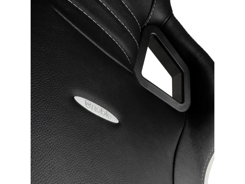 noblechairs EPIC Ægte læder Gaming Stol- Sort/hvid/rød