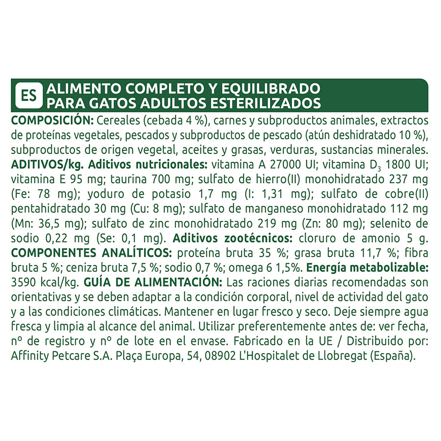 Libra Adult Ração Esterilizada de Atum para Gatos