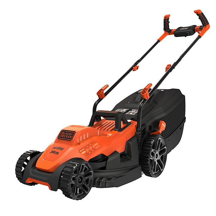 Tondeuse électrique Black+Decker 1400 W 34 cm