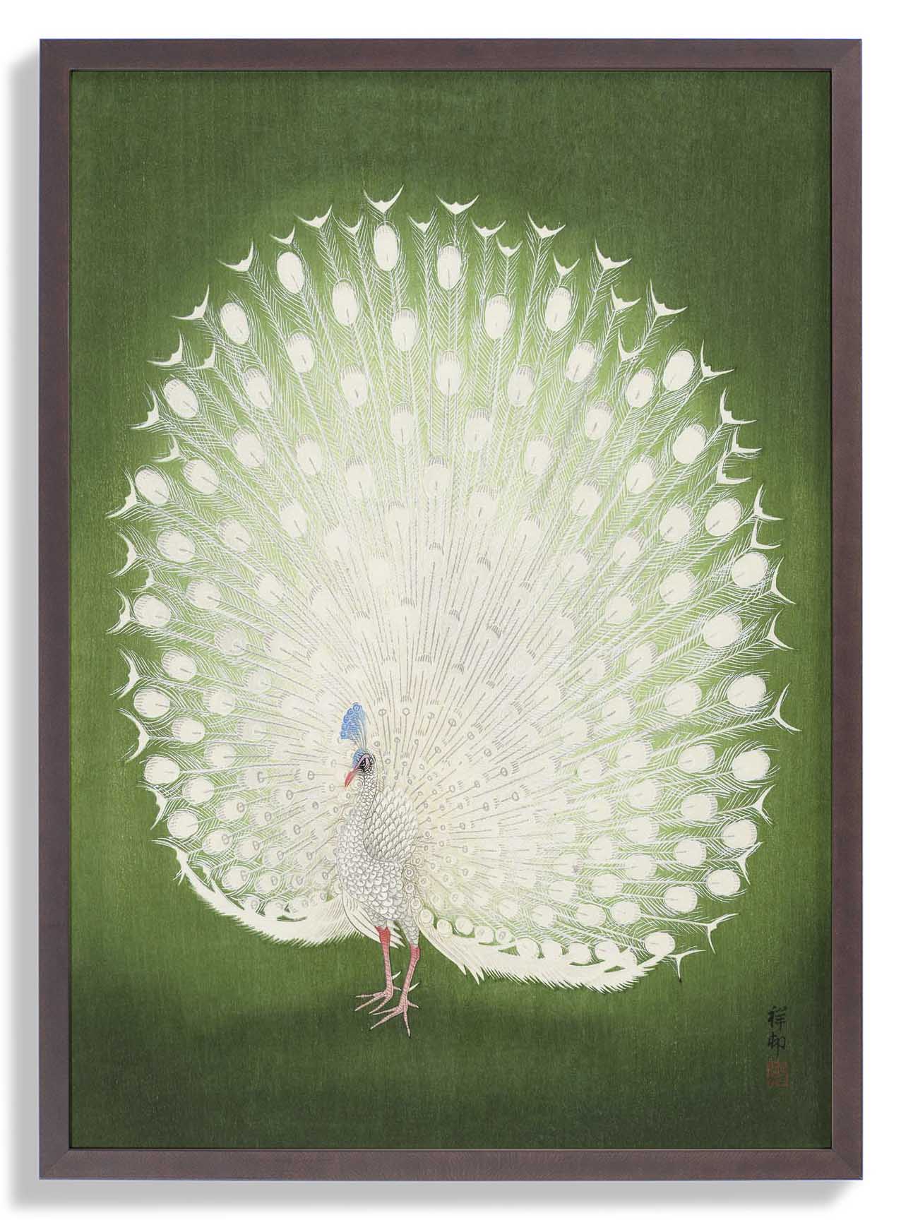 Grüner Pfau von Koson