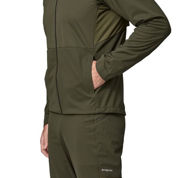 Veste trail PATAGONIA M'S WIND SHIELD JKT PINE NEEDLE GREEN